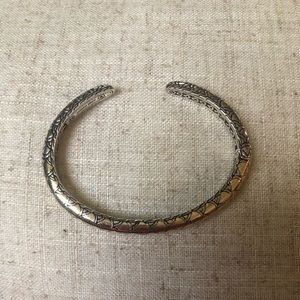 John Hardy silver and gold bracelet